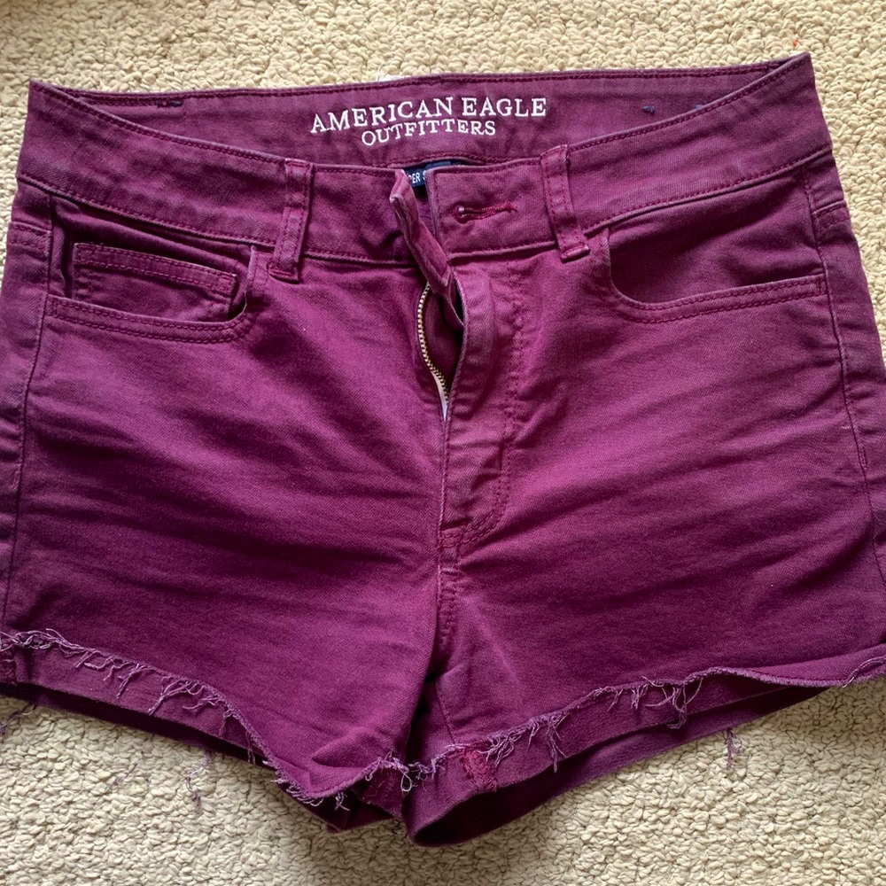 American eagle high rise shorts